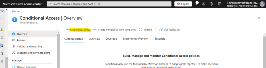 Conditional Access in Entra ID